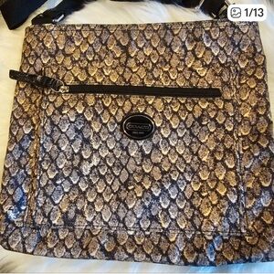 Coach Getaway Snakeskin 🐍 Print Crossbody Bag